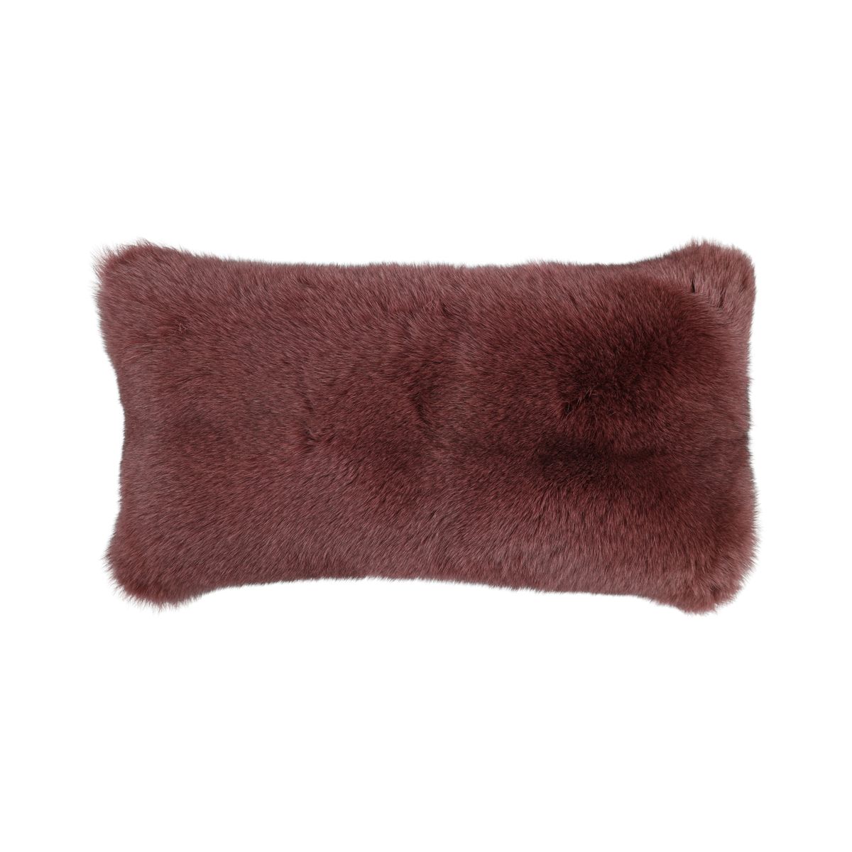 Premium Fox Cushion | Cashmere Backing | Norway | Purple | 56x30 cm