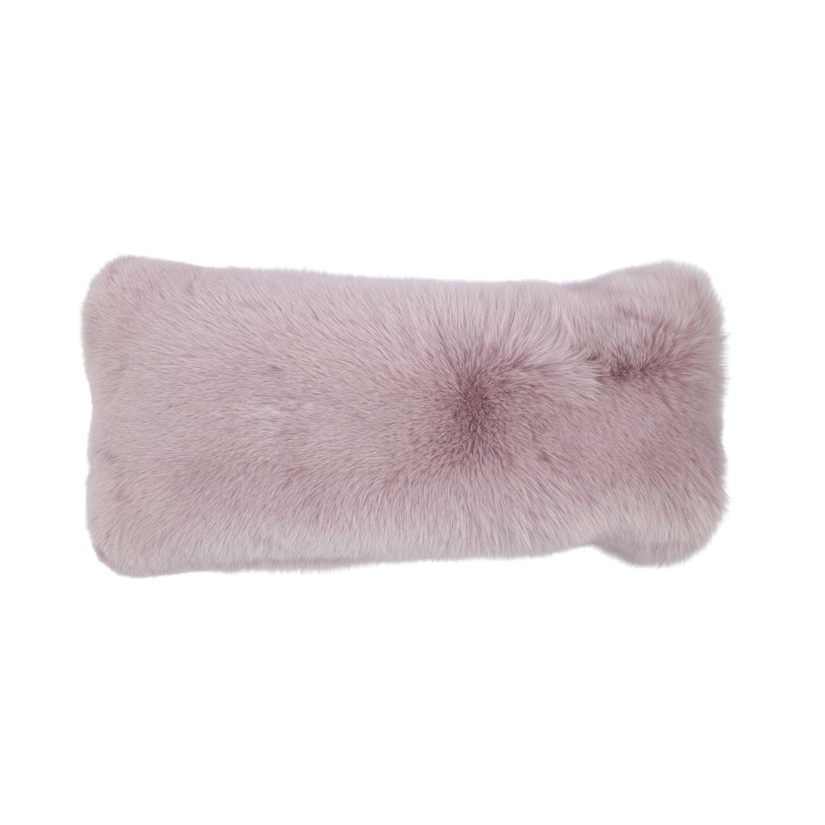 Premium Fox Cushion | Cashmere Backing | Norway | Light Purple | 40x82 cm