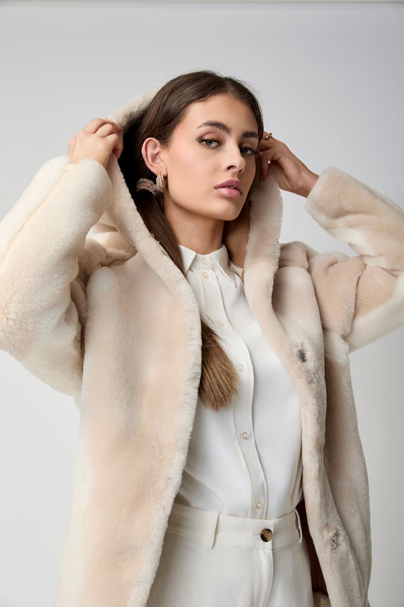 Leah Jacket Beige/Brown