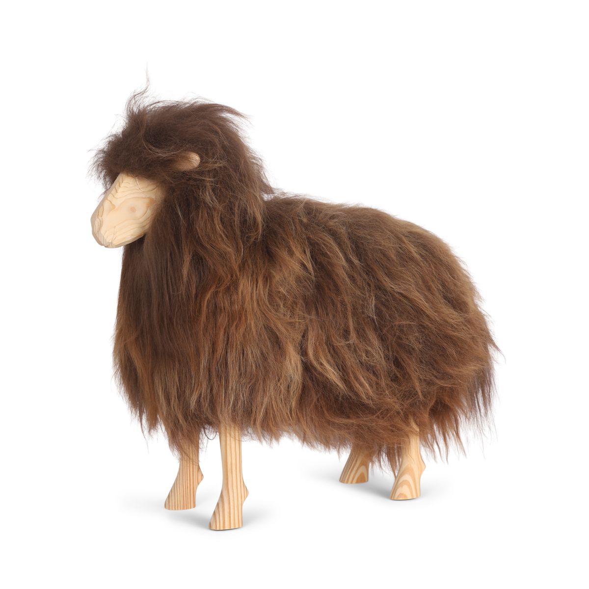 Signature Standing Sheep | Small Rusty Brown