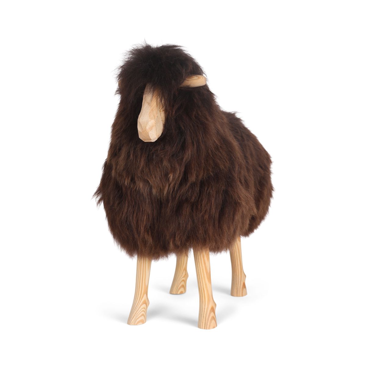 Signature Standing Sheep | Small Natural Brown