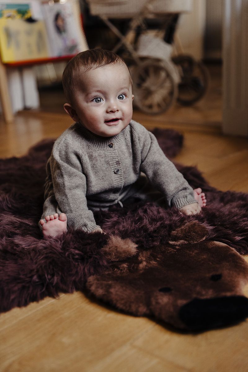 Bear Rug | New Zealand | 130x80 cm Brown