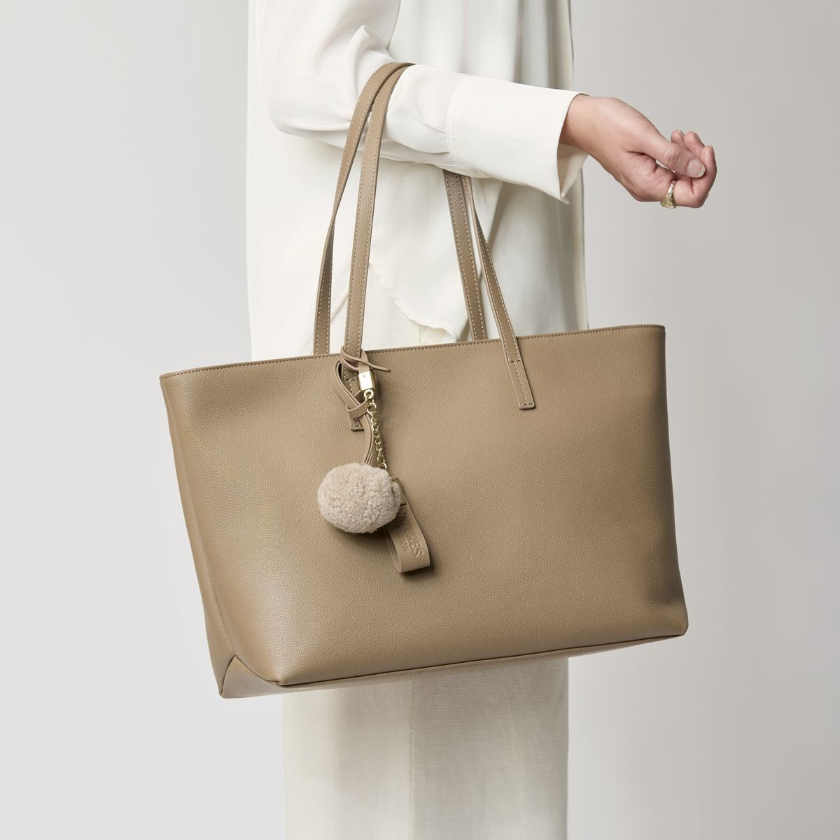 Audrey Shopper Bag Beige
