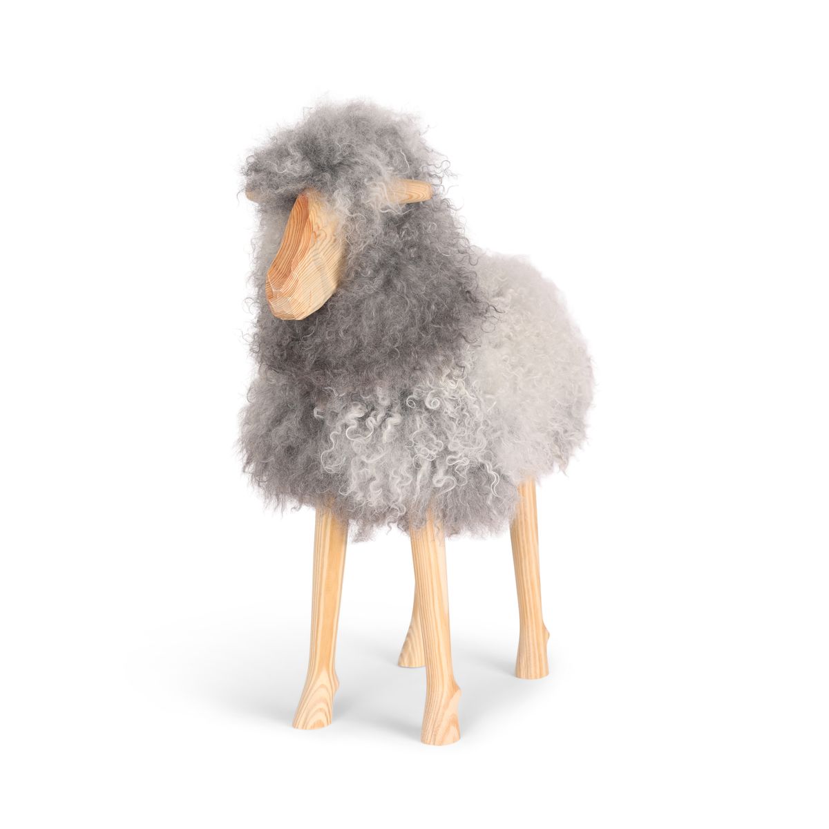 Signature Standing Sheep | Large Gotland Natural Grey