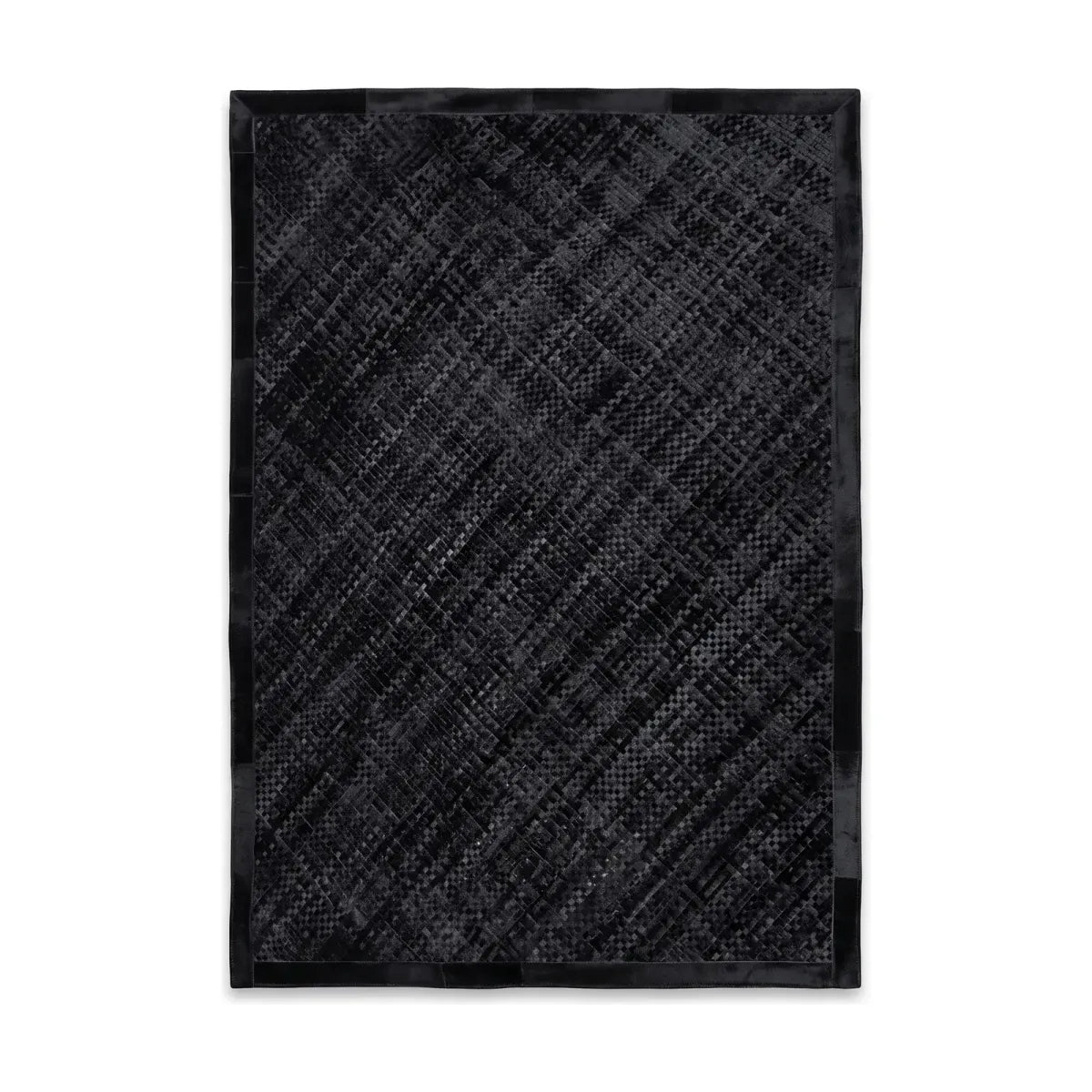 Black Cowhide Design Rug | Brazil | 200x300 cm | 170x240 cm