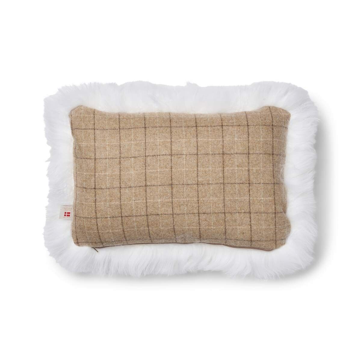 Two-sided Cushion | Long Wool | 52x52 cm | 34x52 cm