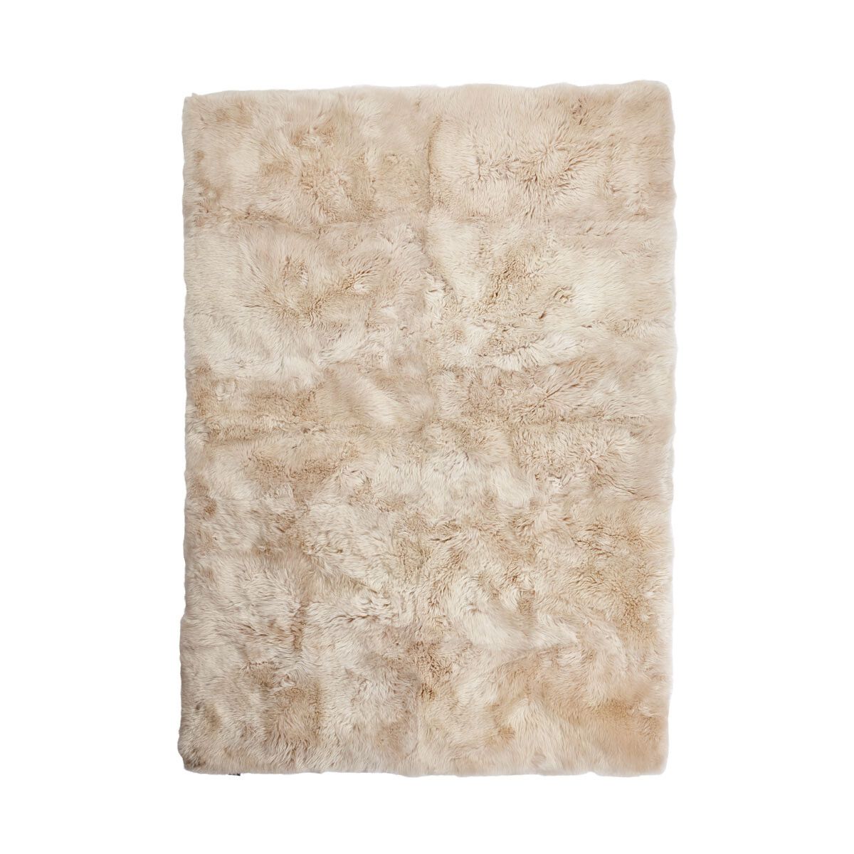 Long Wool Sheepskin Design Rug | 120x180 cm