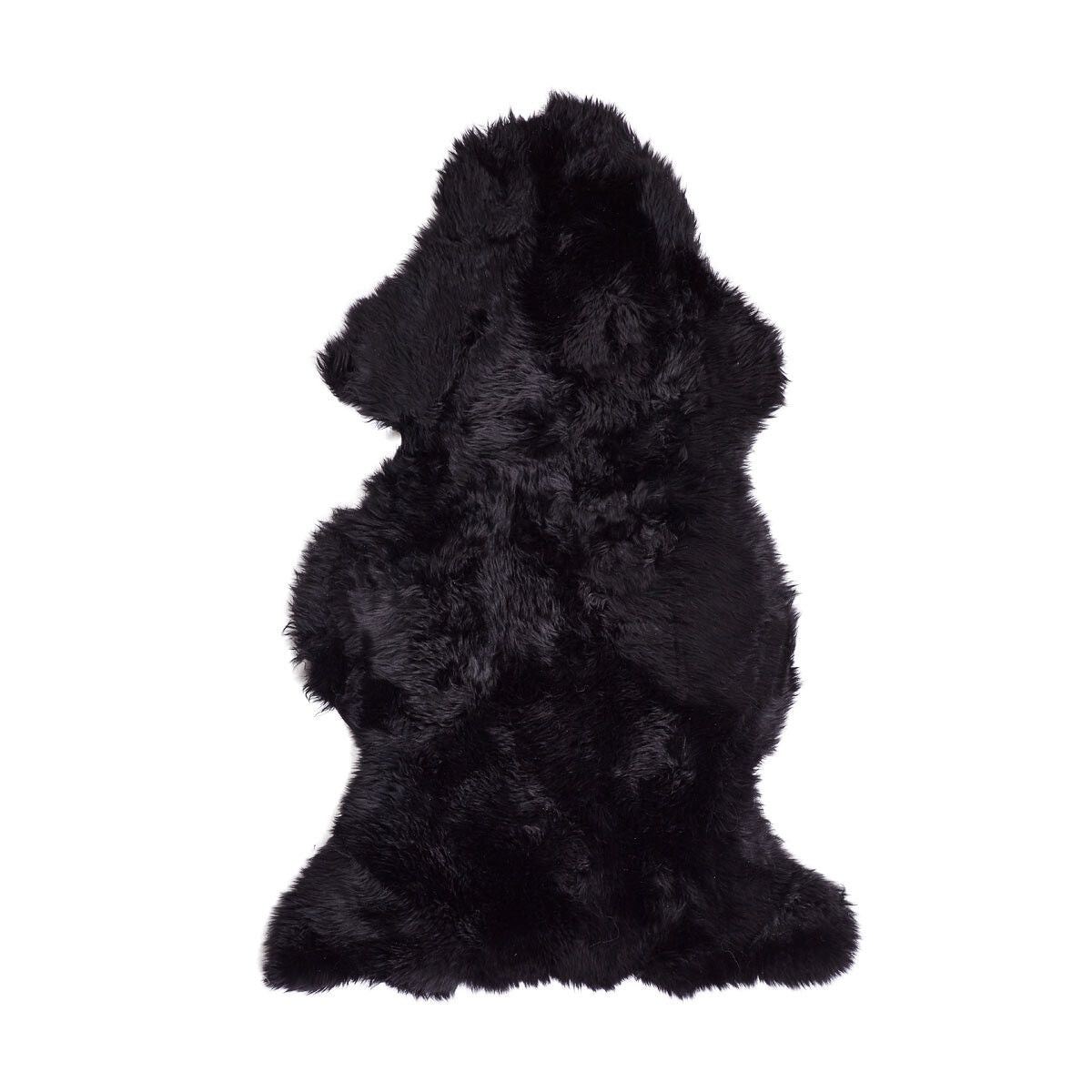 New Zealand Sheepskin | Long Wool | 115x60 cm Black