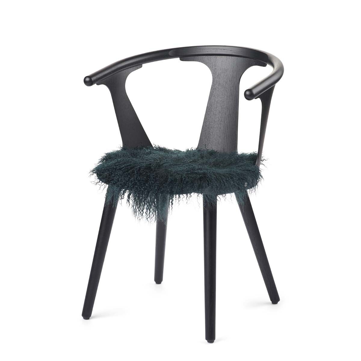 Tibetan Sheepskin Seat Cover | Ø38cm Caspian