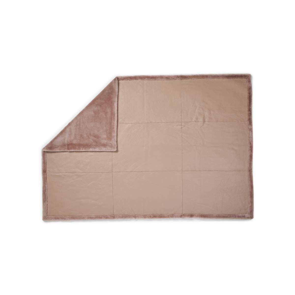 Angelina Throw | Double Face Sheepskin Stucco Sand