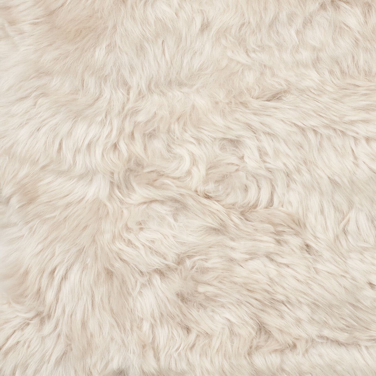 Lina Lounge Chair | New Zealand Sheepskin | Long Wool Linen