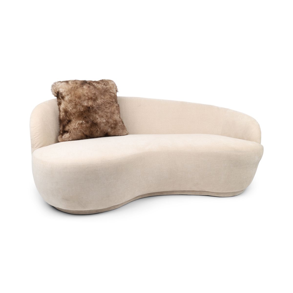 Toscana Sheepskin Cushion | Long Wool | Doublesided