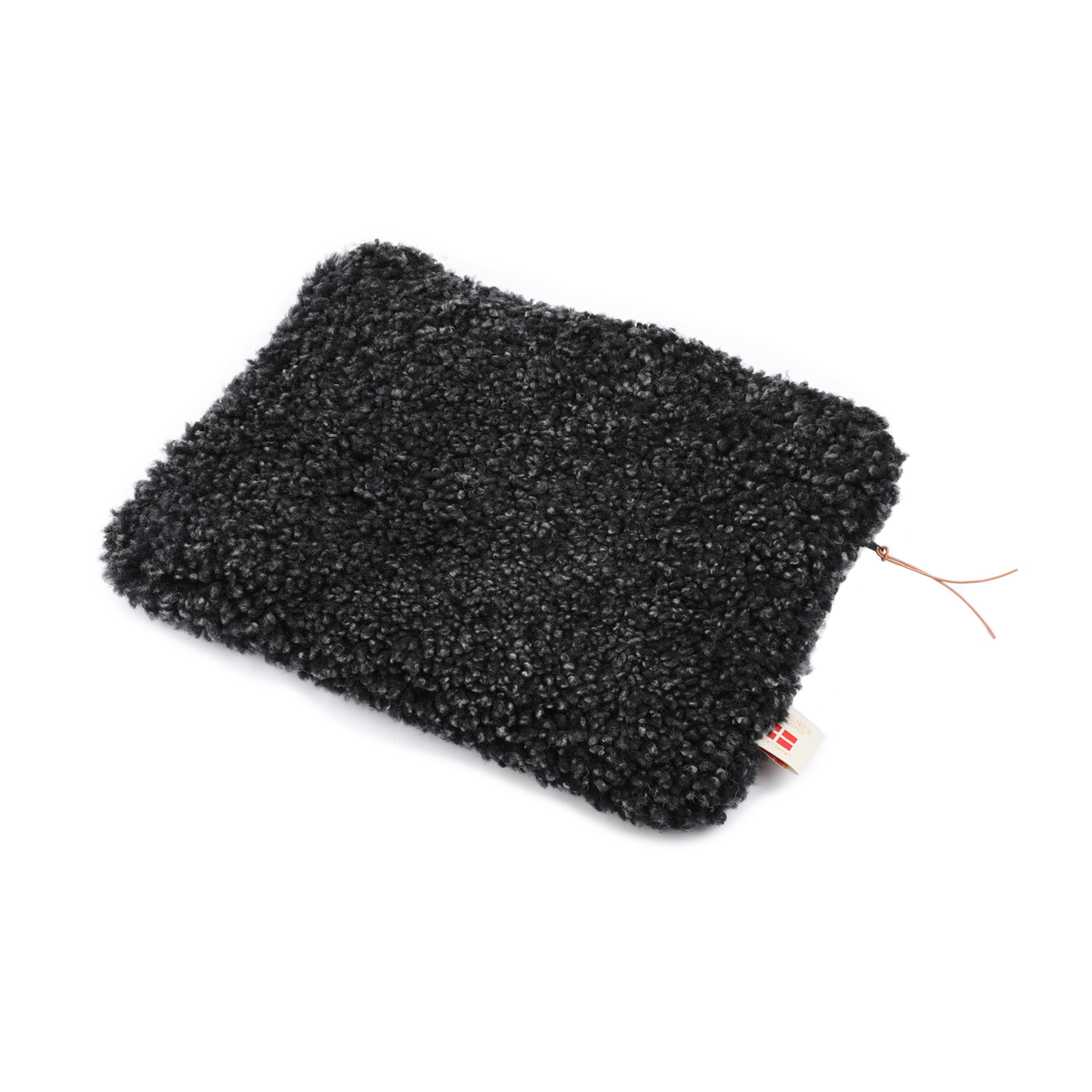 Sheepskin Computer Sleeve ⎮ 36 cm x 28 cm Anthracite