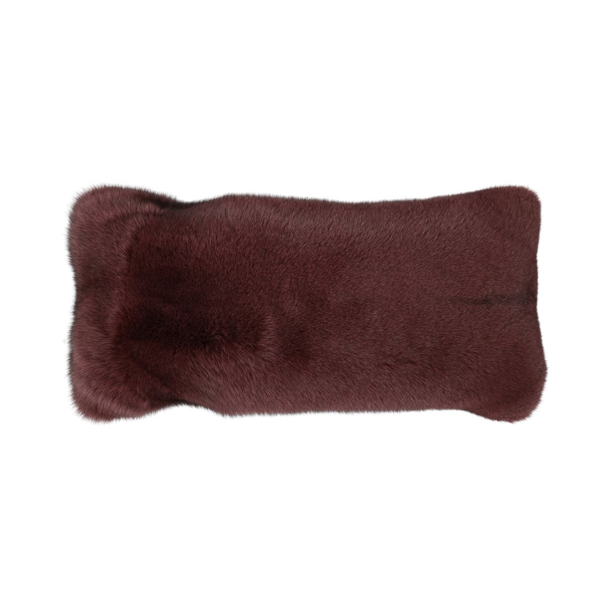 Premium Fox Cushion | Cashmere Backing | Norway | Purple | 40x82 cm