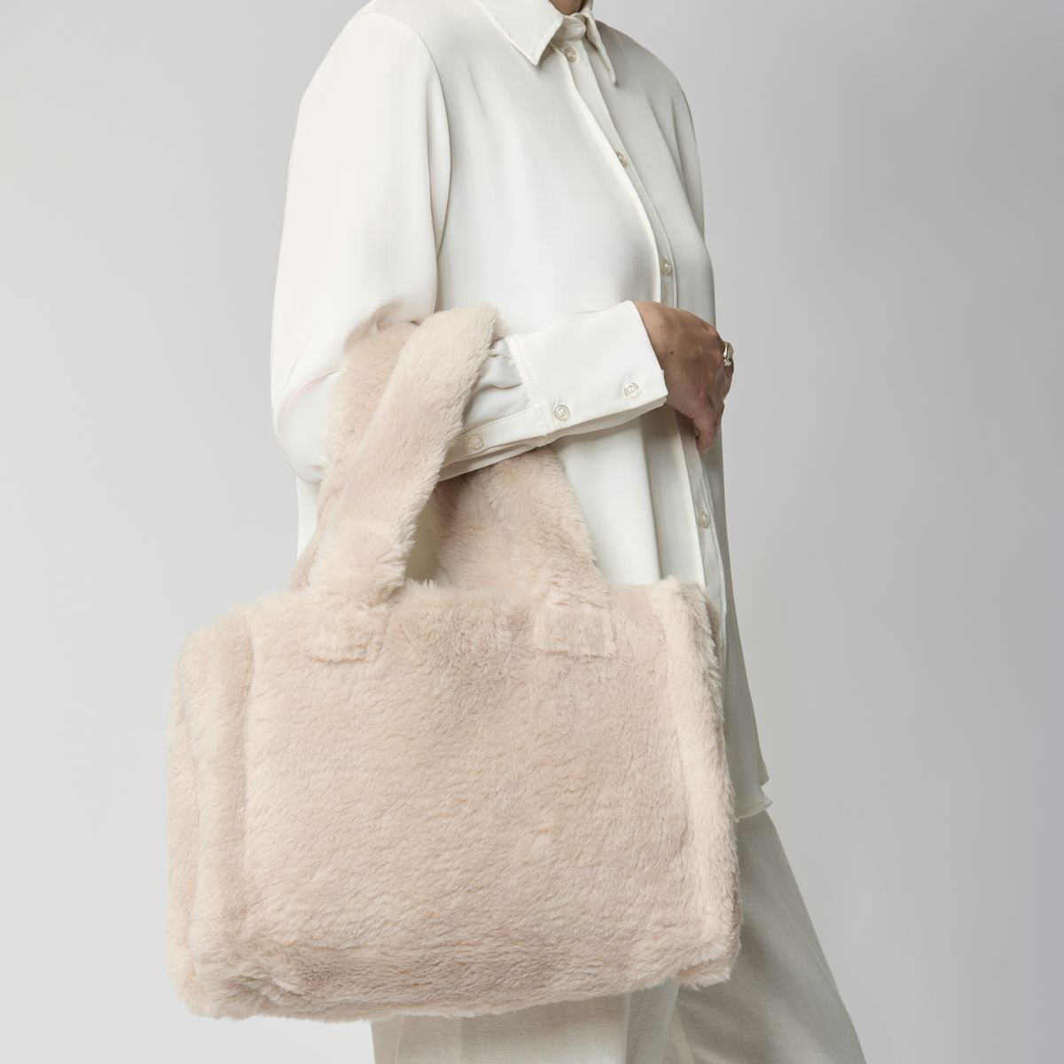 Mini Glory Shopper Leather Brown