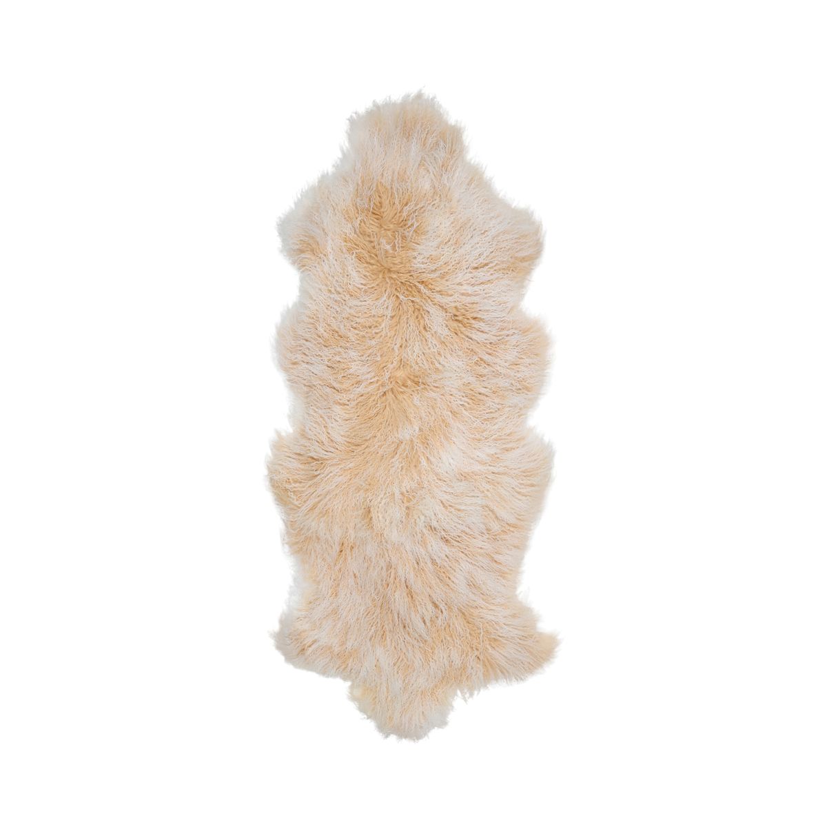 Curly Sheepskin | Tibetan | 135x50 cm Arctic Sunrise