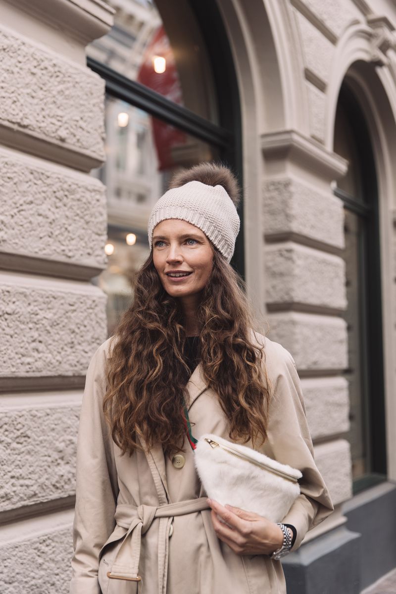 Stella Hat Off Beige/Mocca