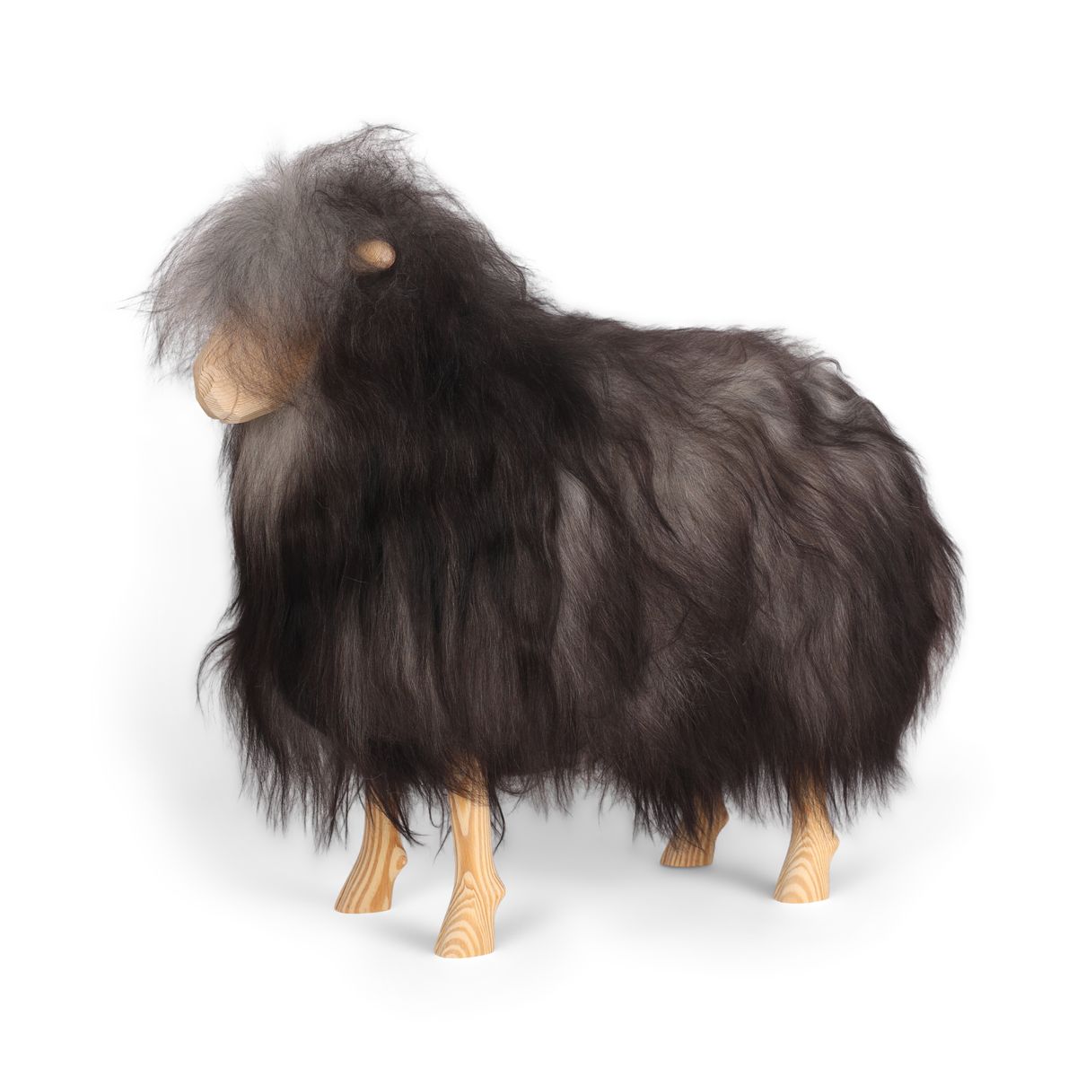 Signature Standing Sheep | Small Natural Grey