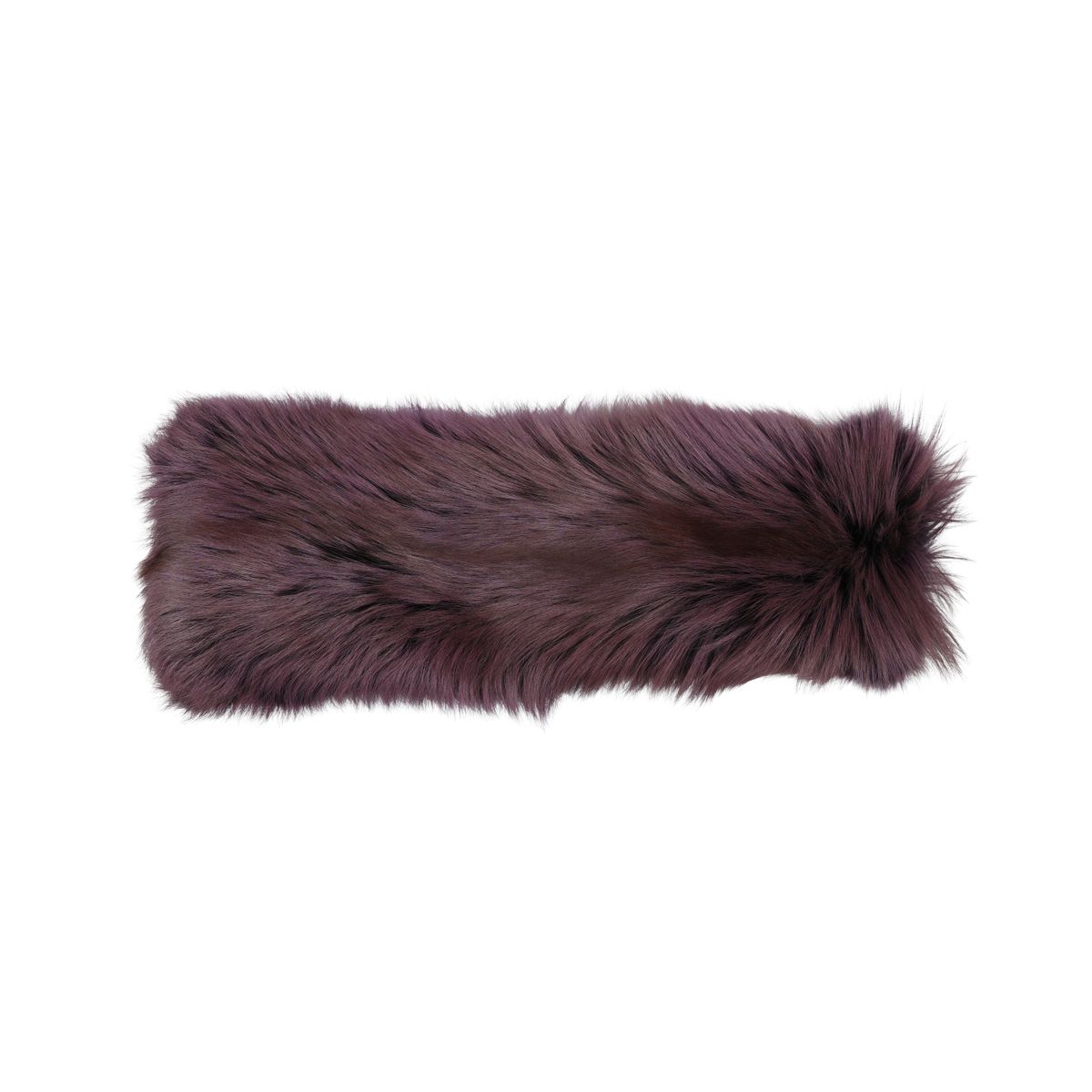 Premium Fox Cushion | Cashmere Backing | Norway | Purple | 70x24 cm