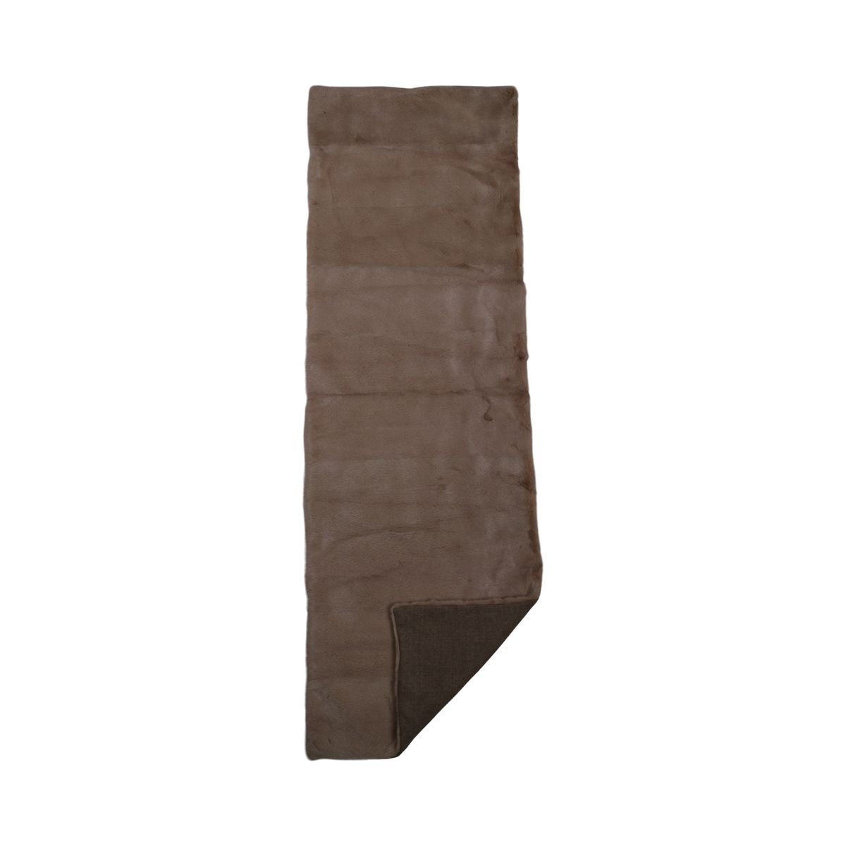 Mink Throw | Cashmere Backing | Rosa | 150x48 cm