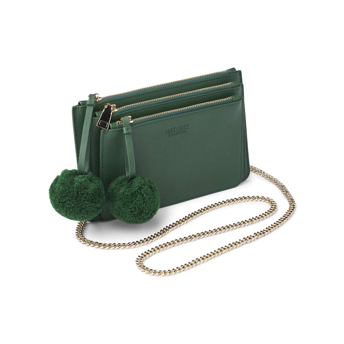 Camilla Clutch Antique Green