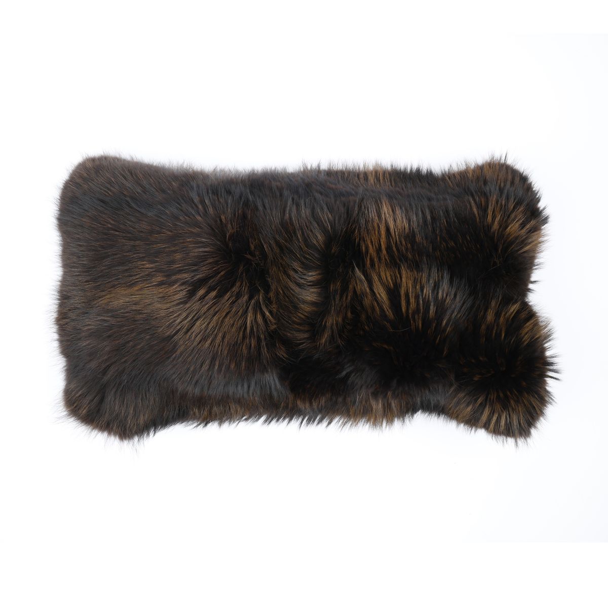 Premium Fox Cushion | Double Sided | Norway | Dark Mustard | 75x50 cm