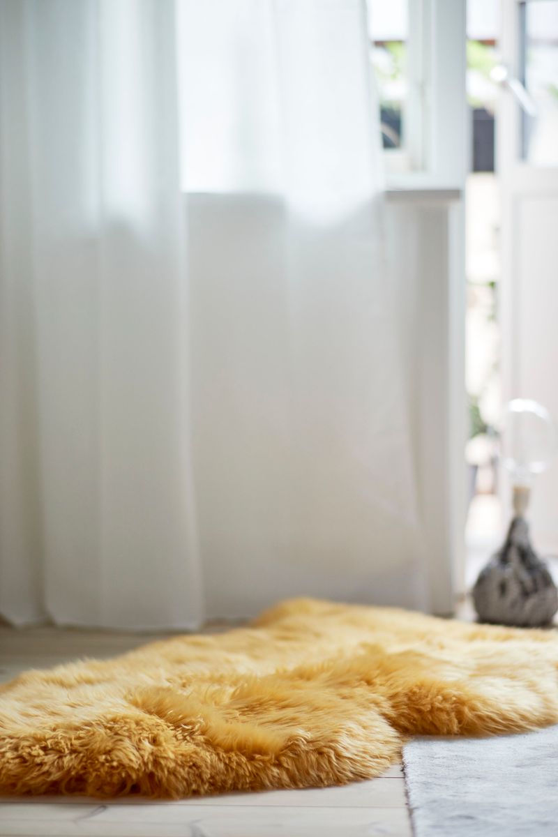 New Zealand Sheepskin | Long Wool | 115x60 cm Aubergine