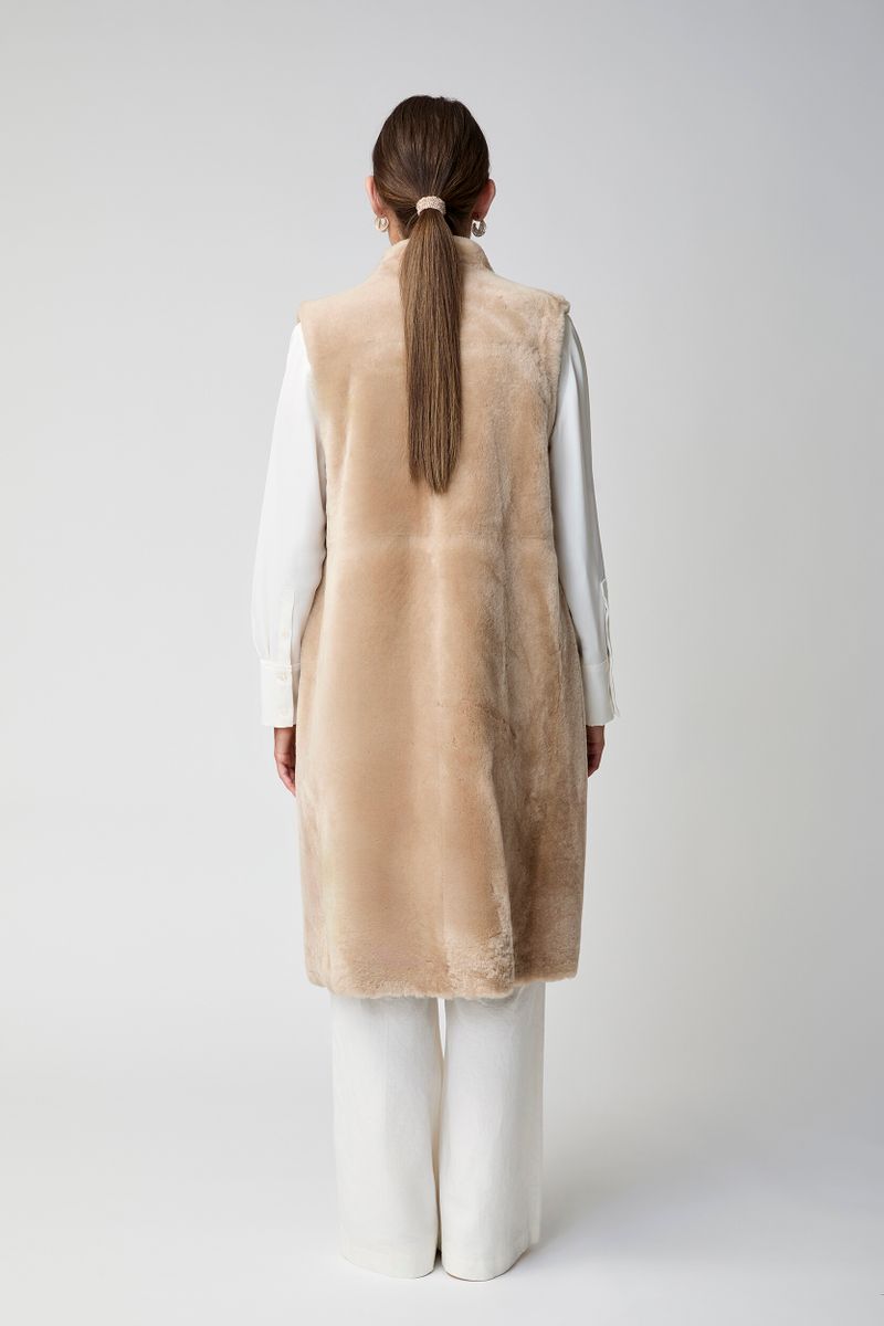 Carmen Vest Camel