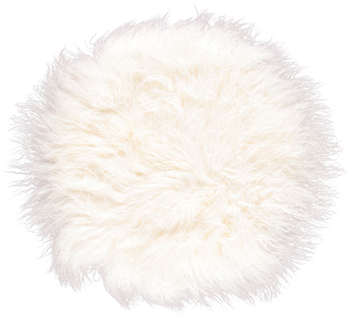 Curly Cake Cushion | Ø45 cm | Ø62 cm | Ø38 cm Ivory