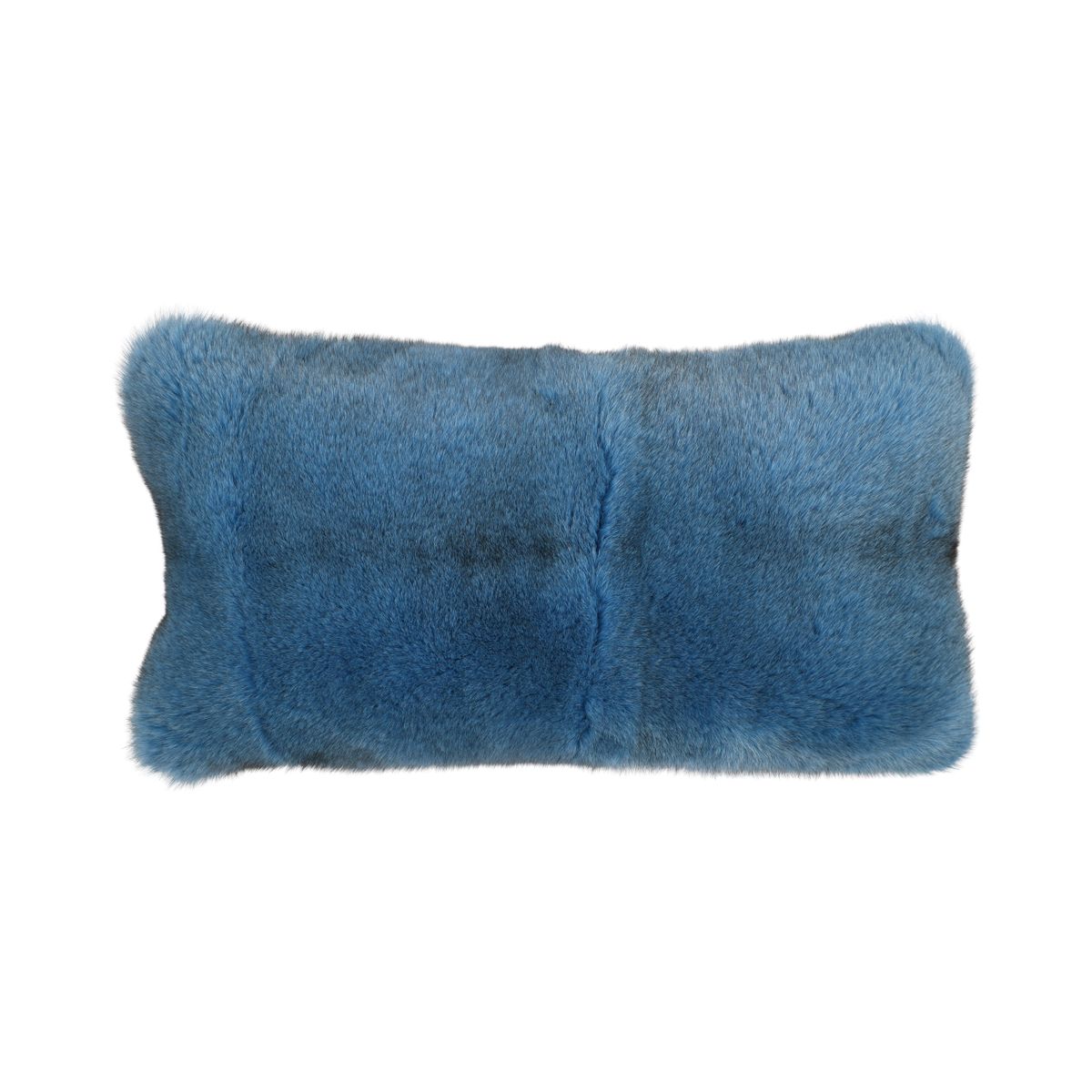 Premium Fox Cushion | Cashmere Backing | Norway | Blue Indigo | 50x32 cm