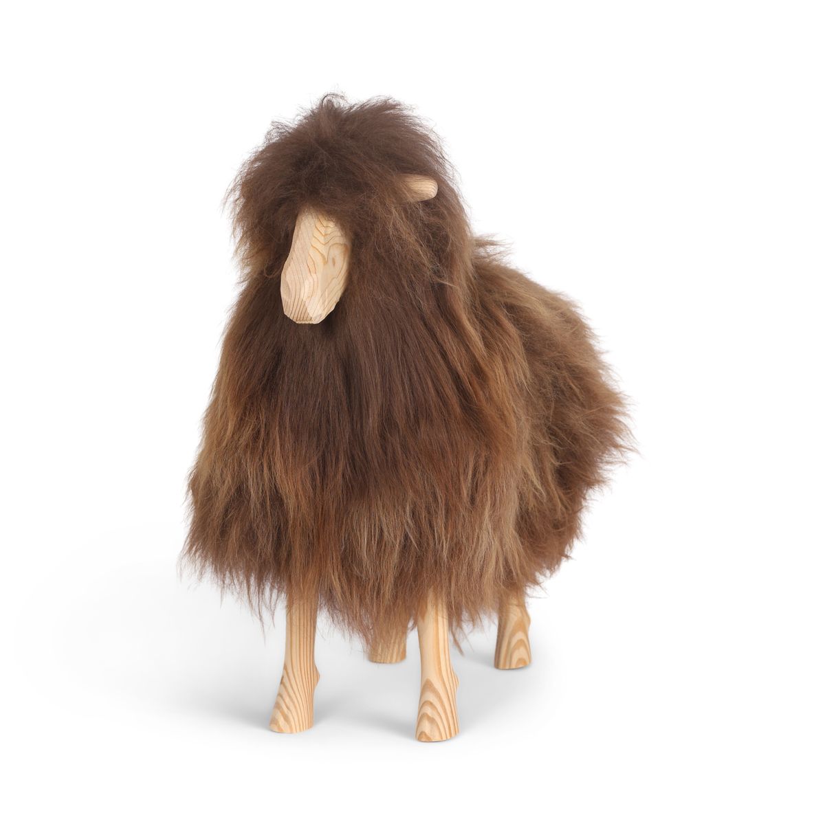 Signature Standing Sheep | Small Rusty Brown