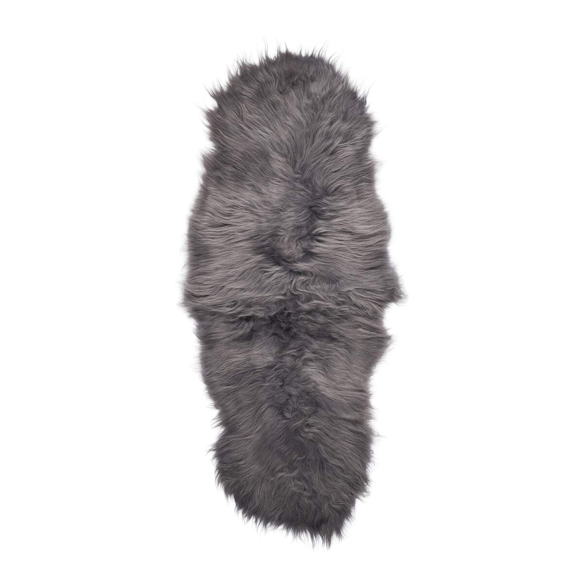 Icelandic Sheepskin | Short Wool | 180 cm Grey Brisa