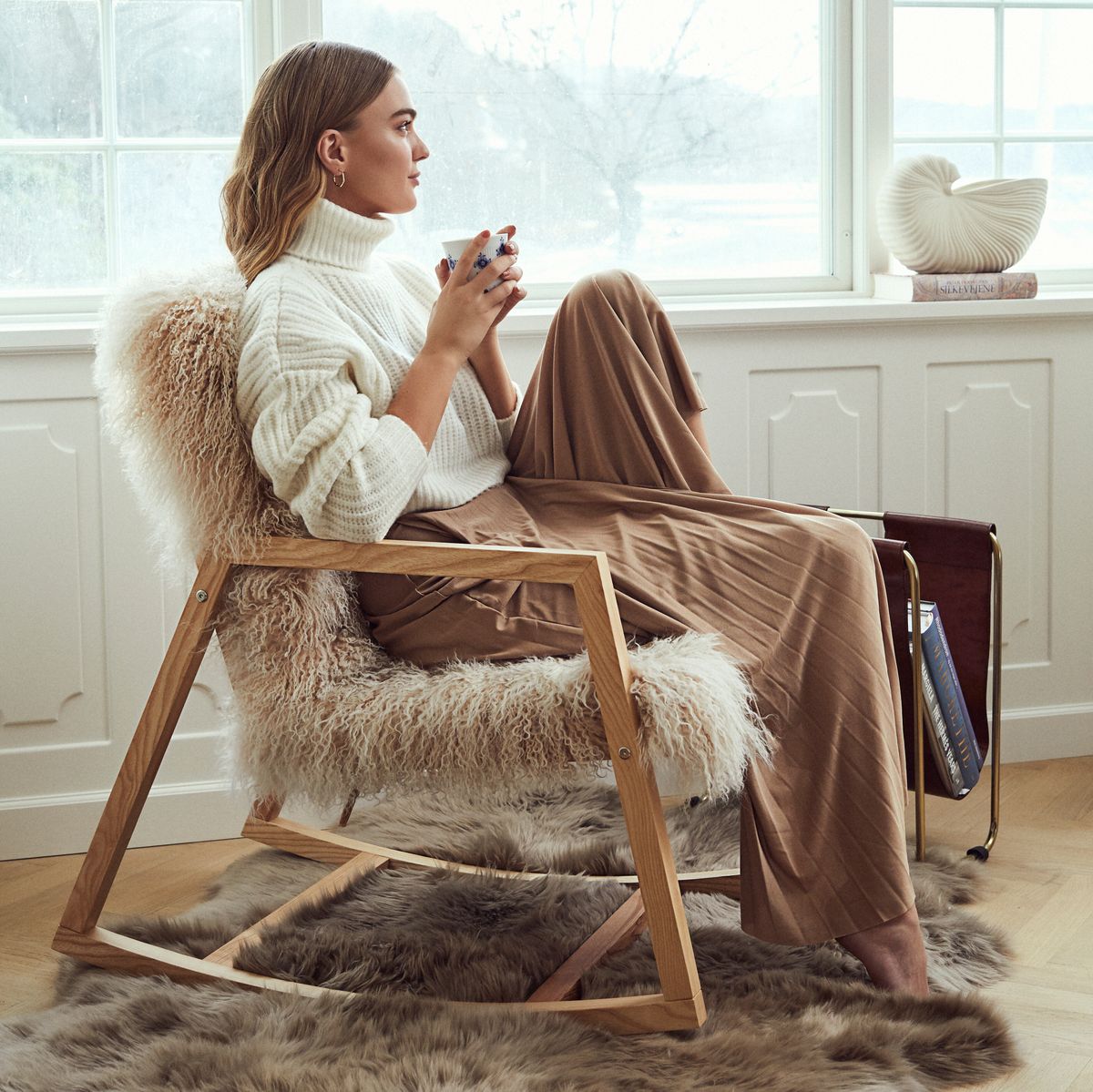 Rocking Chair Tibetan Cover  Arctic Sunrise