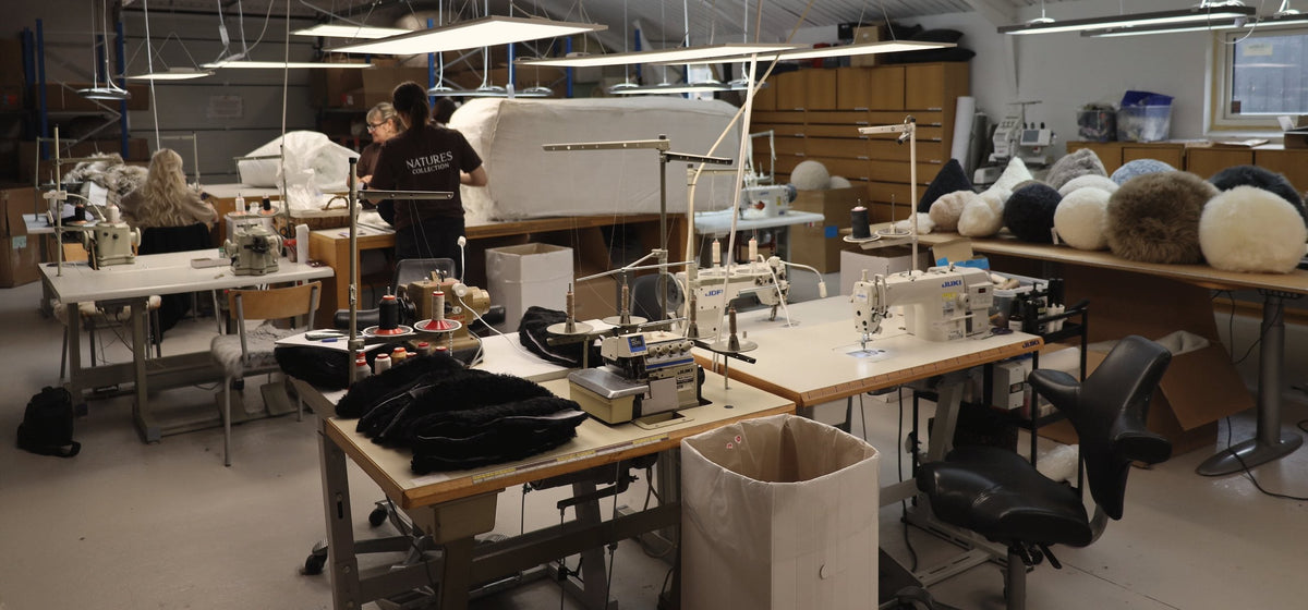 The sewing studio