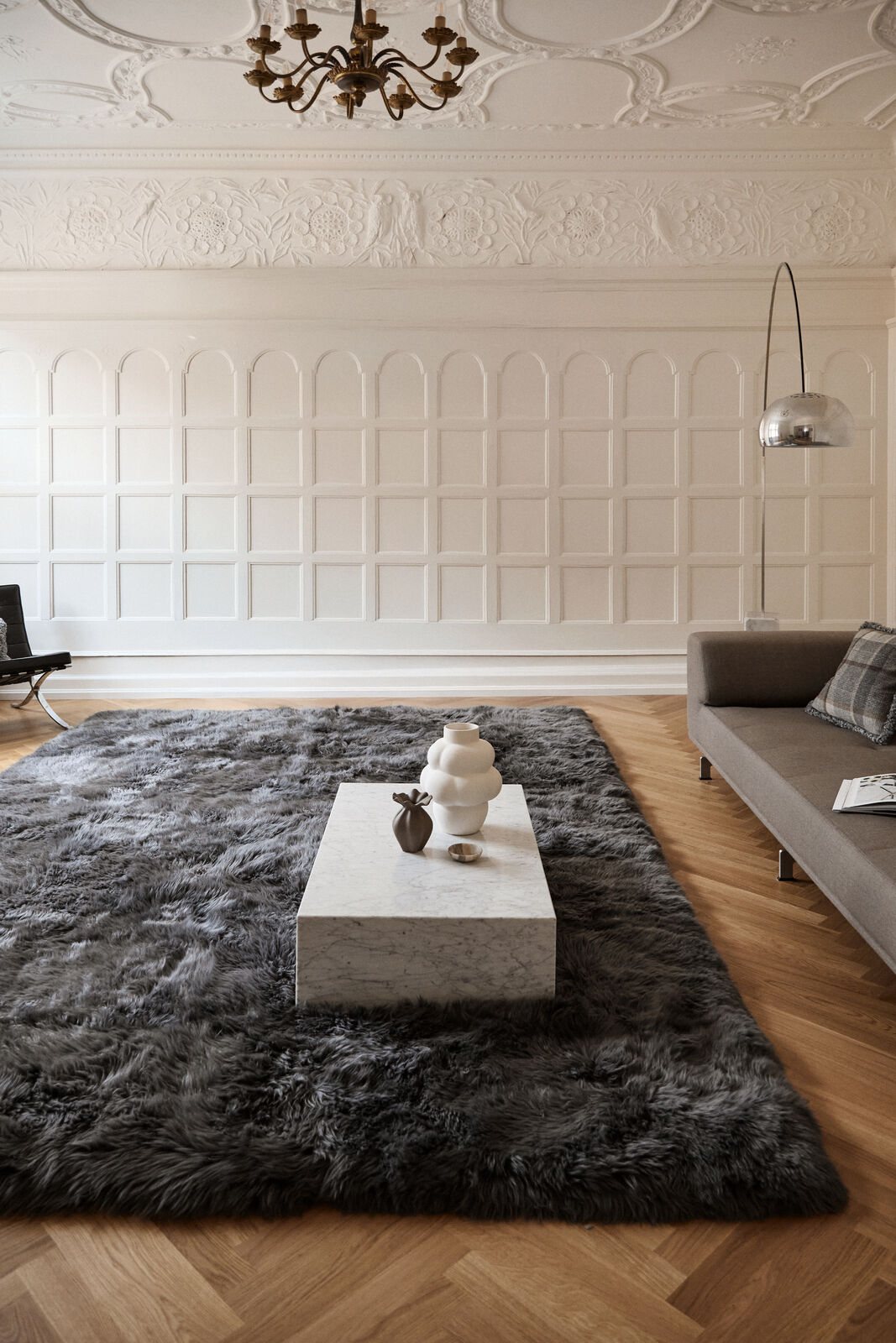 In the period apartment
